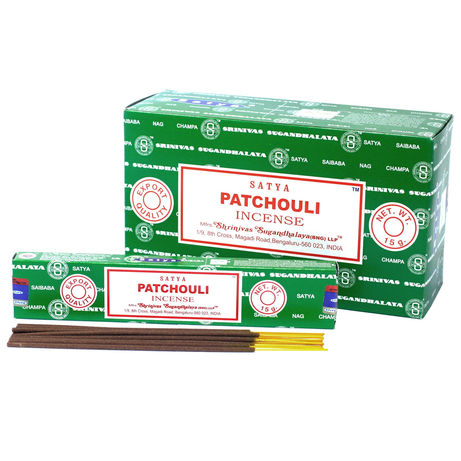 Earthstore® Satya Incense 15gm -Patchouli