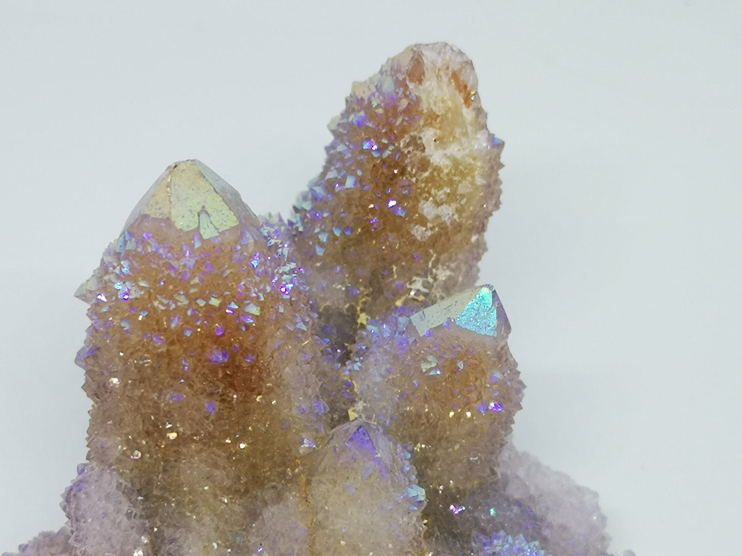 Earthstore® Pineapple Cactus Spirit Angel Quartz AURA - HAND PICKED (131.87g)#2