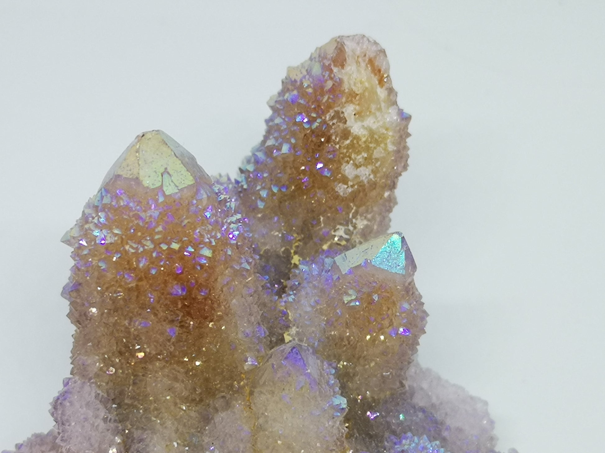 Earthstore® Pineapple Cactus Spirit Angel Quartz AURA - HAND PICKED (131.87g)#2