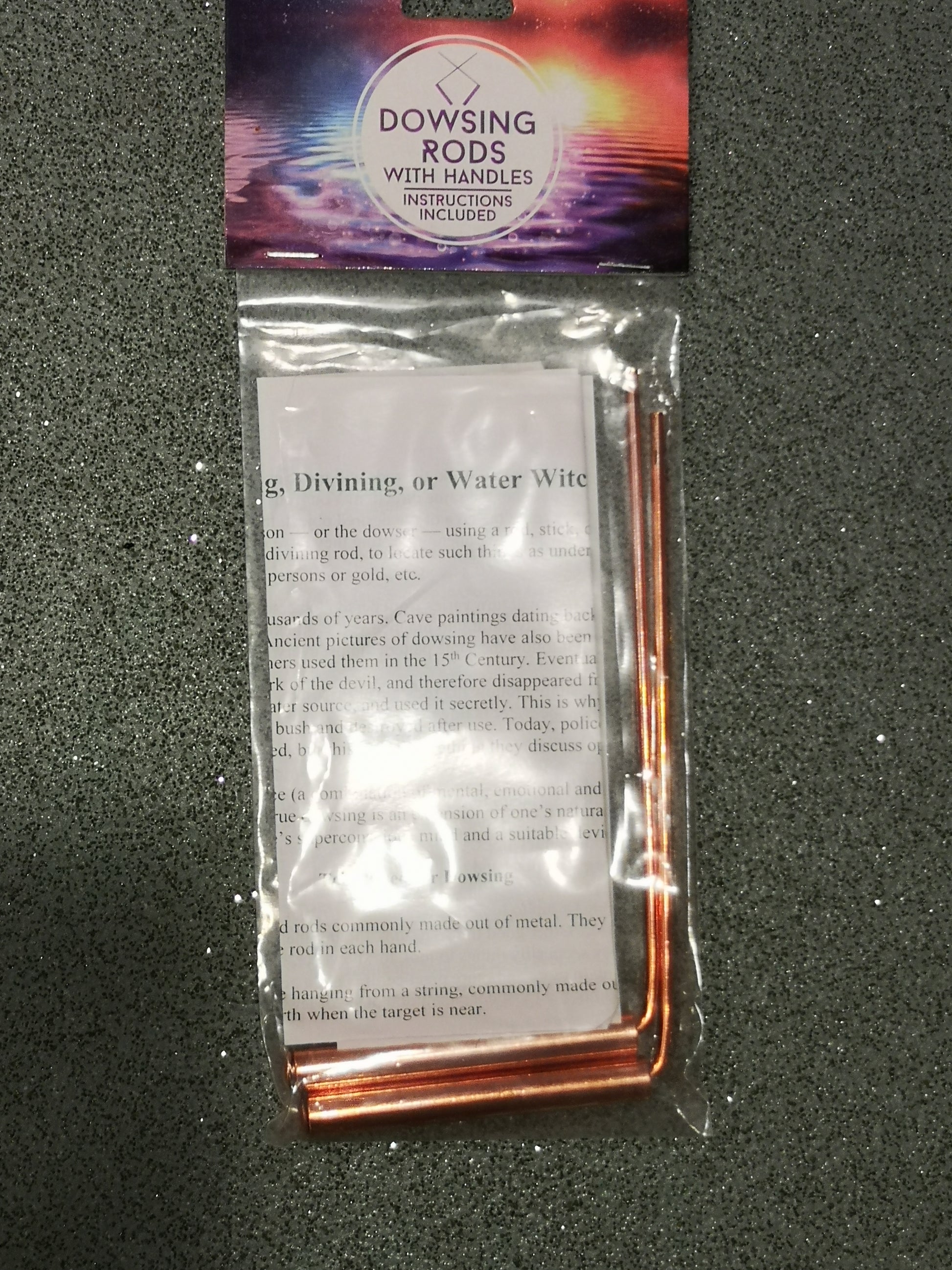 Earthstore® STOCK Copper Dowsing Divining Rods
