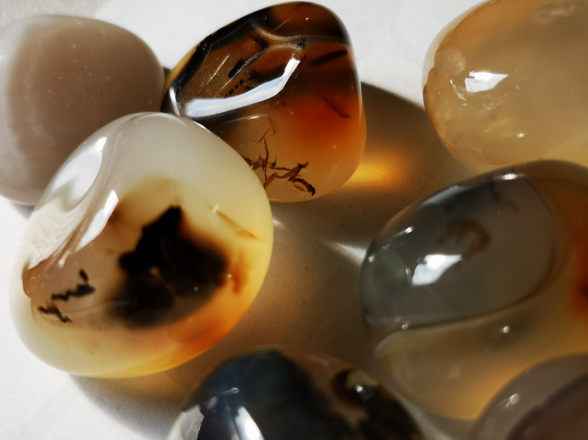 Earthstore® Agate, Dendritic - Tumblestone