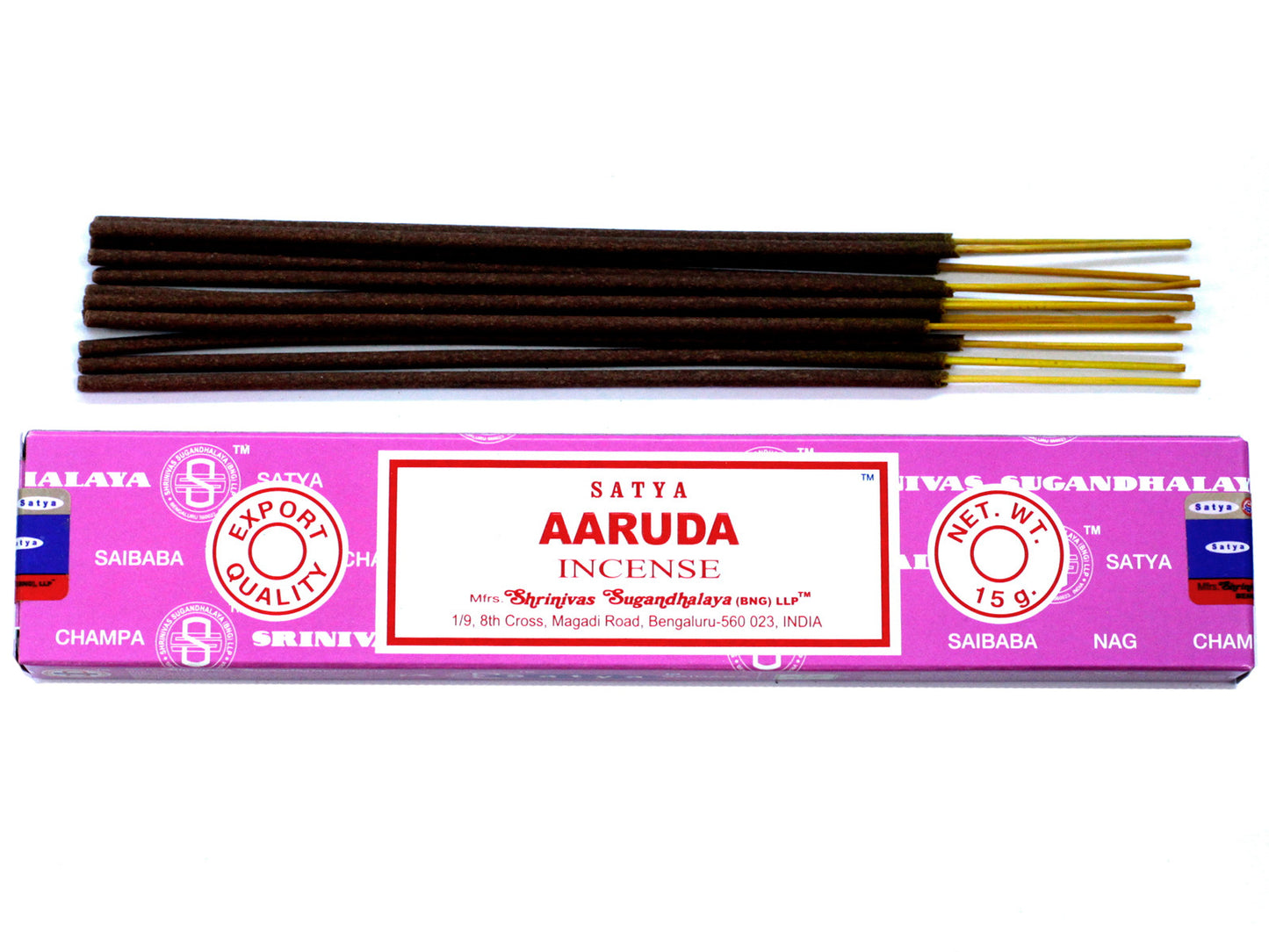 Earthstore® 9 x MIXED Packets of Satya Incense Sticks VALUE BUNDLE