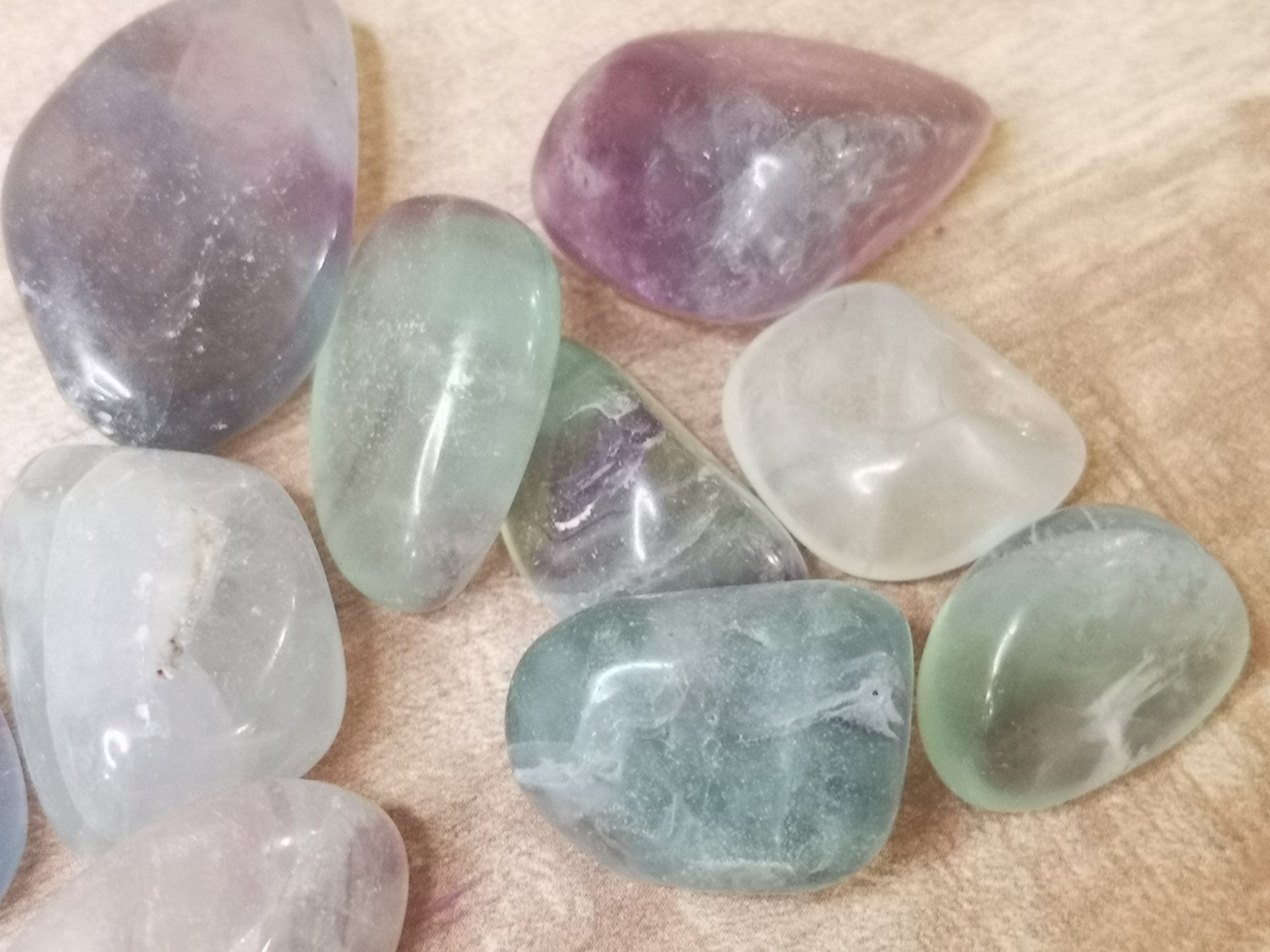 Earthstore® Rainbow Fluorite - Tumblestone (Grade A)