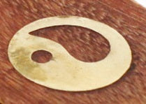 Earthstore® Brass Inlaid Incense Ashcatcher - Mango Wood