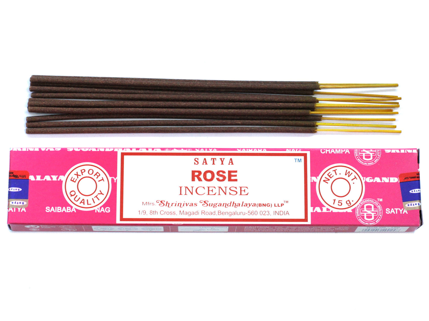 Earthstore® Satya Incense 15gm -Rose