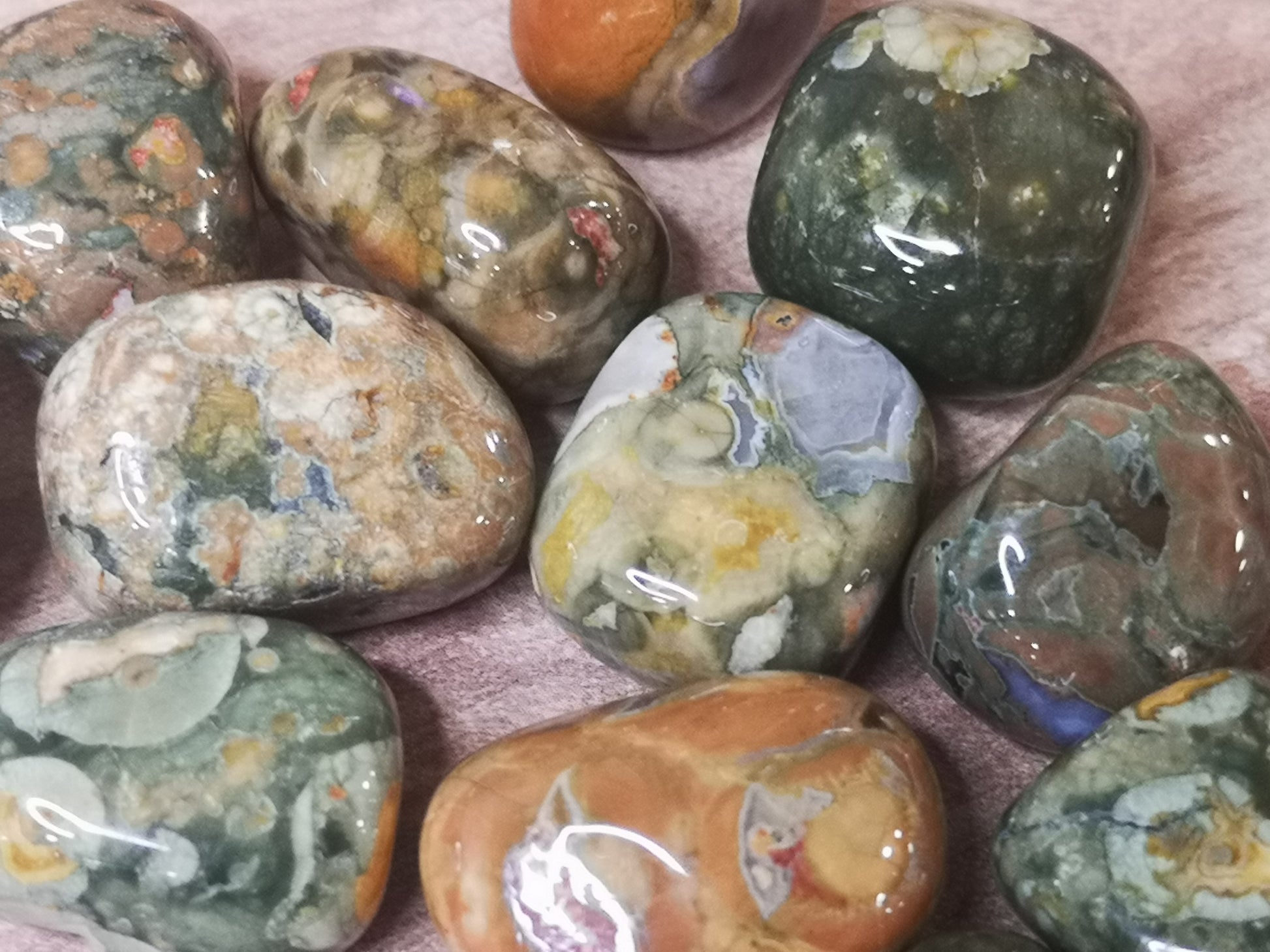 Earthstore® Green Rhyolite - Tumblestone