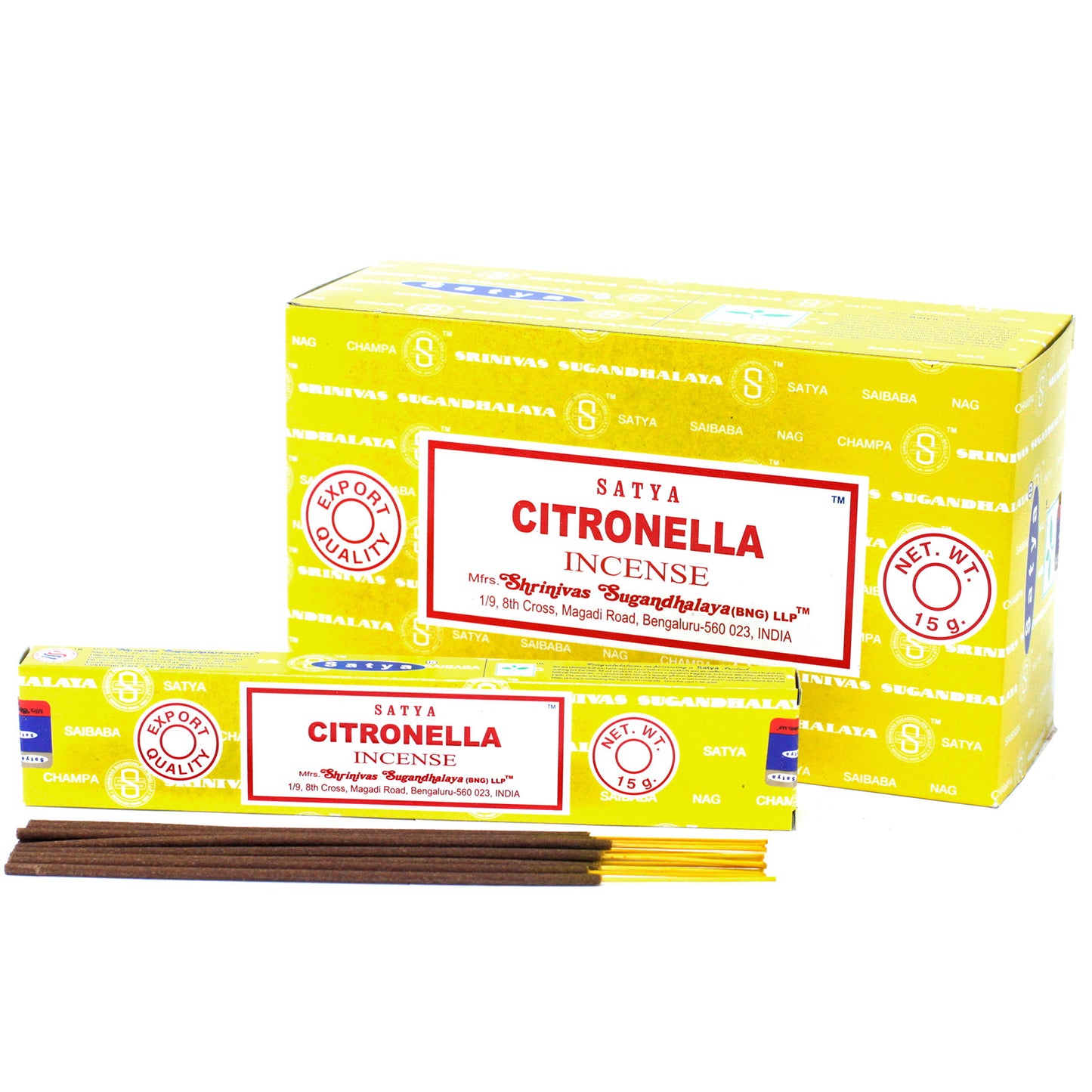Earthstore® 9 x MIXED Packets of Satya Incense Sticks VALUE BUNDLE