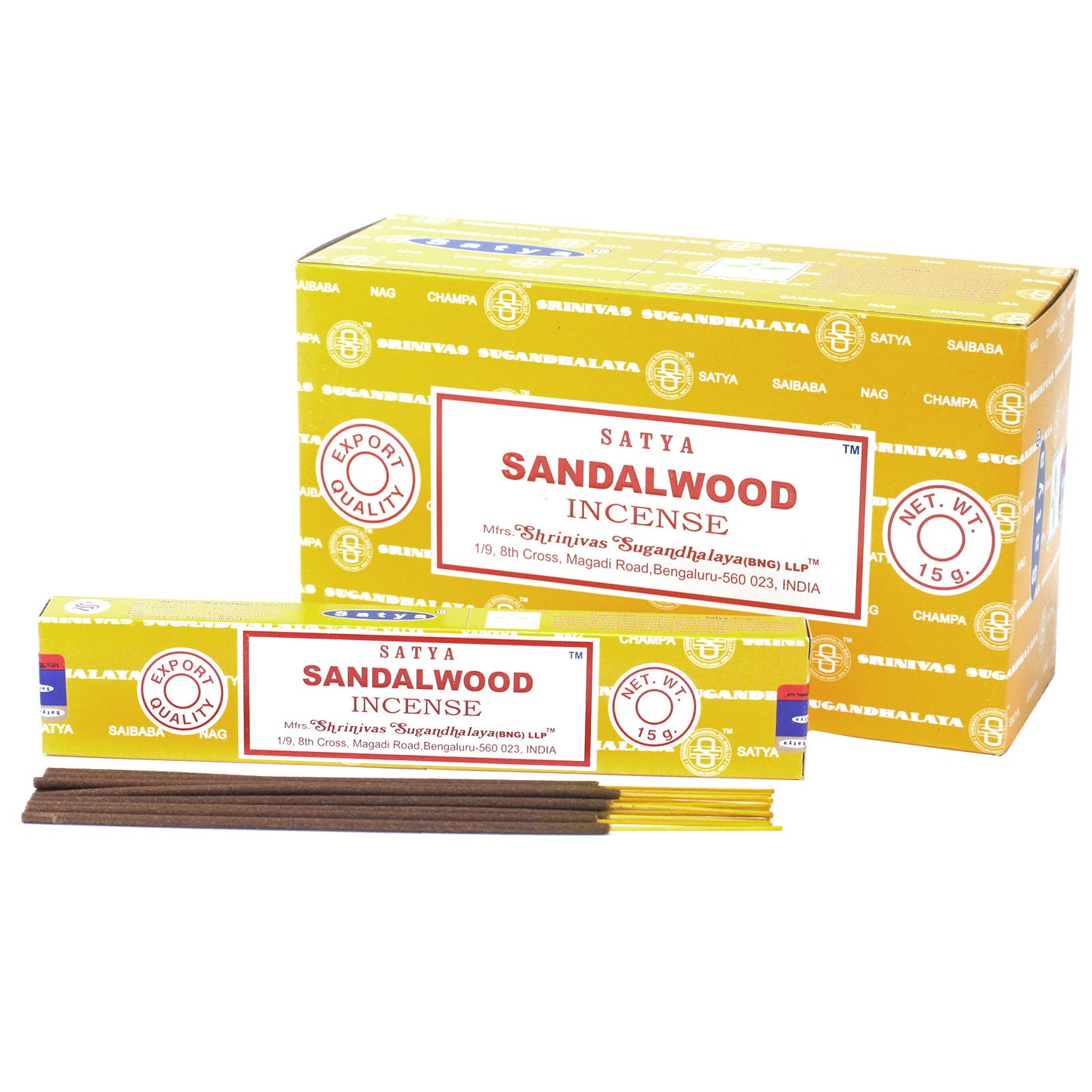 Earthstore® Satya Incense 15gm -SANDALWOOD