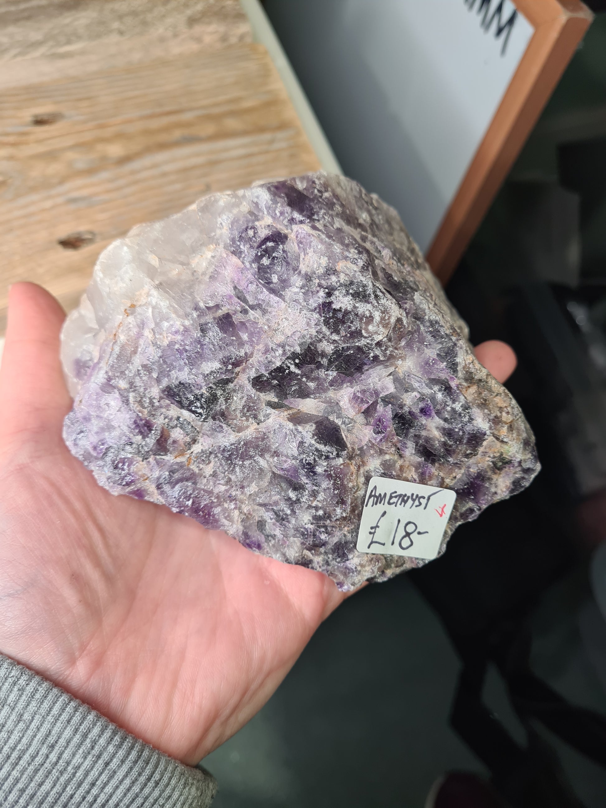 Earthstore® PRICE / SIZE Amethyst Raw & Natural - Large Pieces