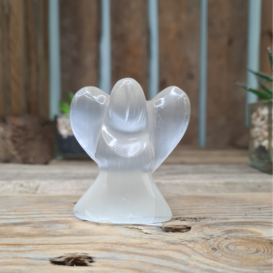 Earthstore® SELENITE ANGEL - 60mm - Morocco STUNNING
