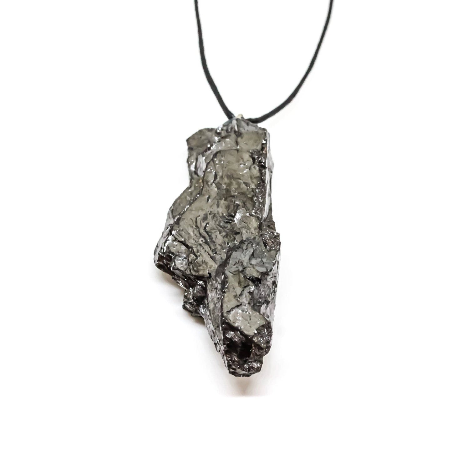 Elite Shungite Pendant | Genuine Noble Shungite | EMF Protection & Grounding