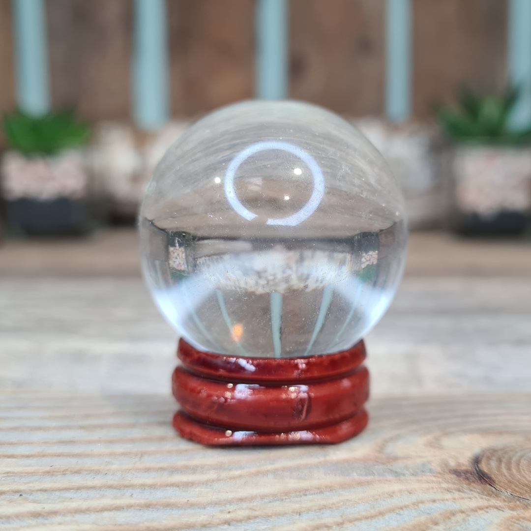 Earthstore® Asian Quartz Crystal Healing Ball - multiple colours
