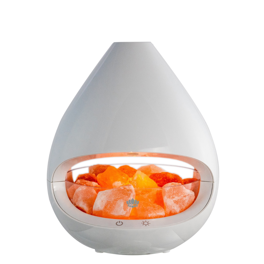 Earthstore® Made By Zen GLO Aroma Diffuser, Ioniser with Himalyan Salt
