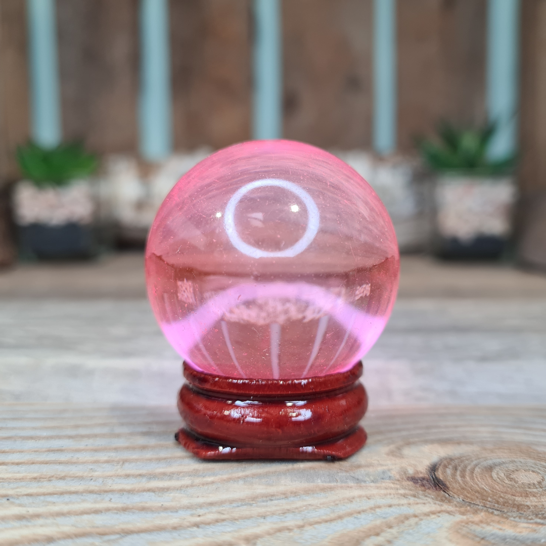 Earthstore® Asian Quartz Crystal Healing Ball - multiple colours