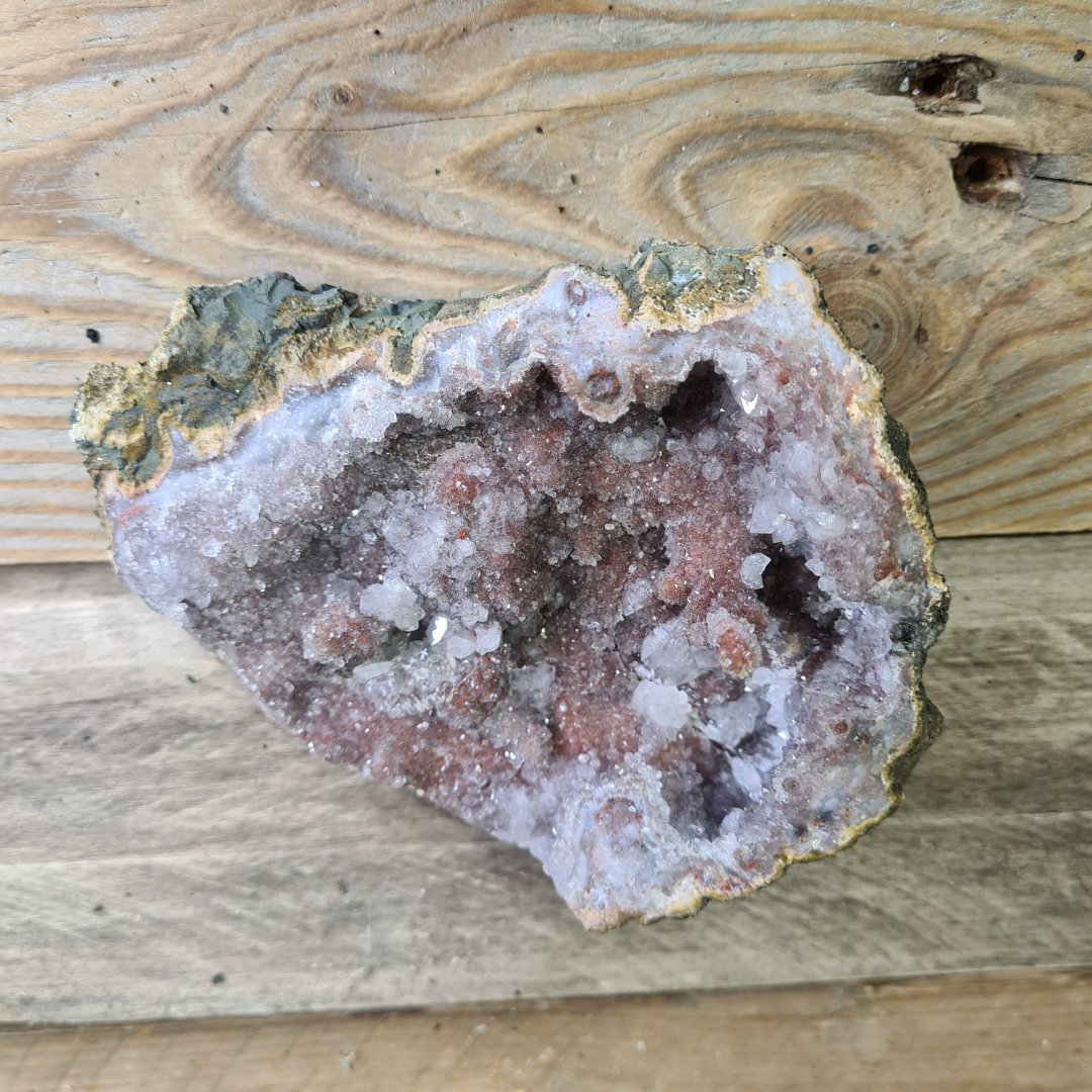 Earthstore® Spirit Cactus Faerie (fairy) Angel Quartz Stalactite Geode