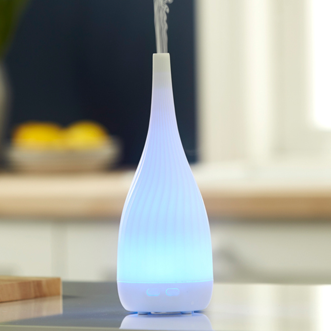 Earthstore® Made By Zen THALIA Ultrasonic Aroma Diffuser with STUNNING light settings