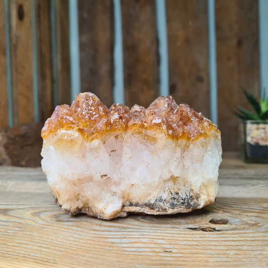 Earthstore® Citrine Natural Druzy Display 695g #5