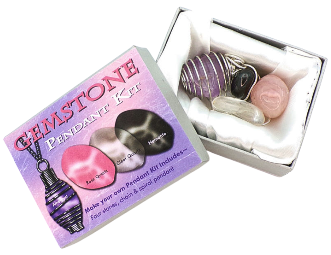 Gemstone Build Your Own Crystal Pendant Kit