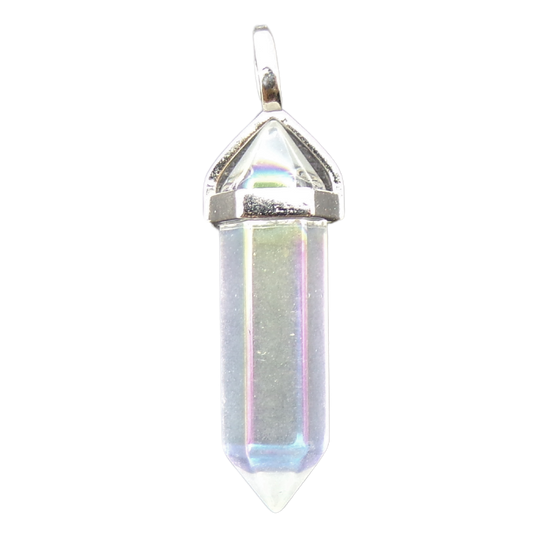 Angel Aura Quartz Fixed Point Pendant