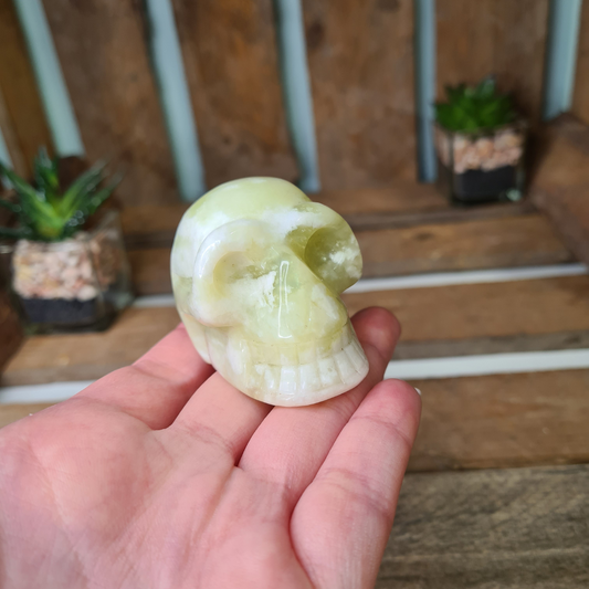Earthstore® Jade Skull