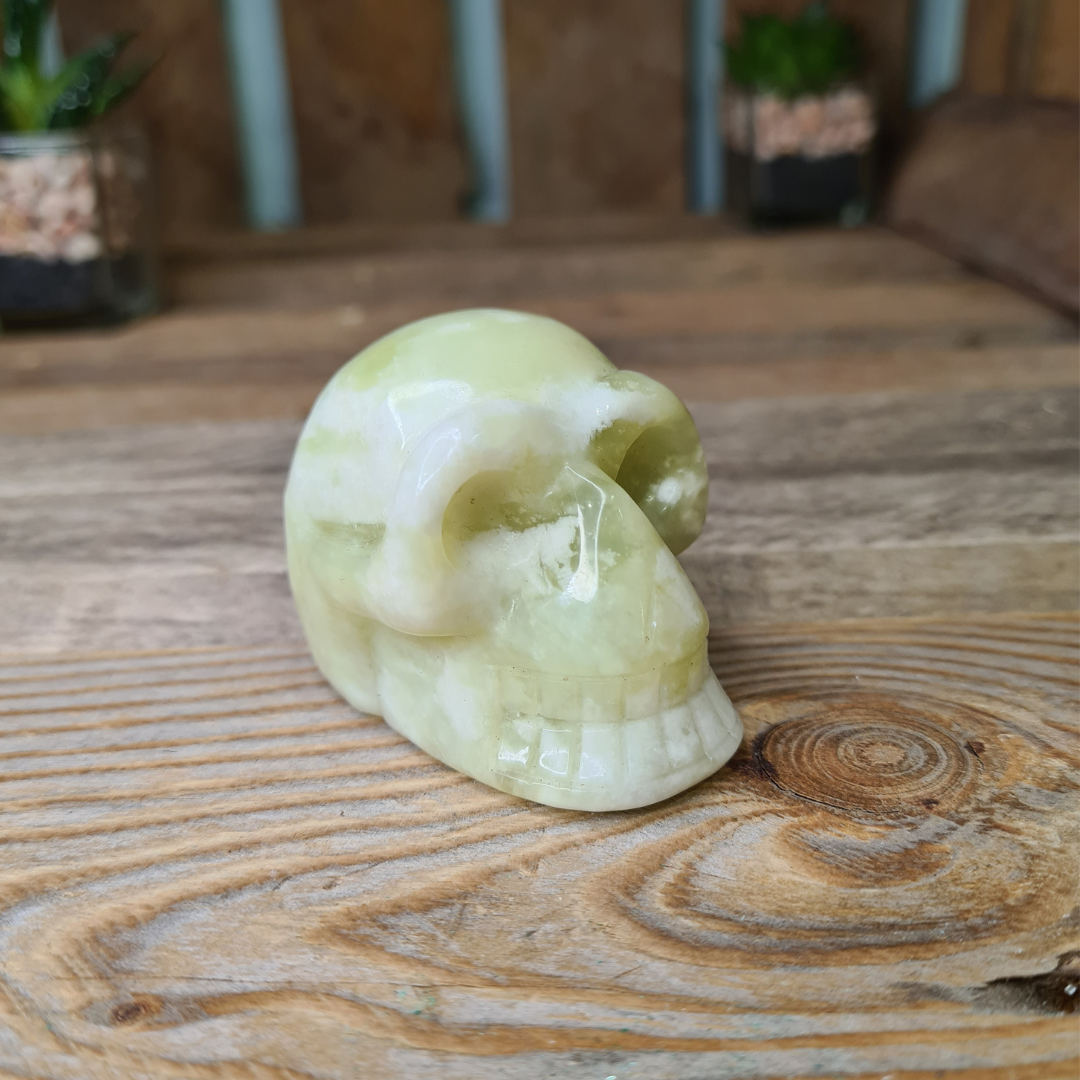 Earthstore® Jade Skull