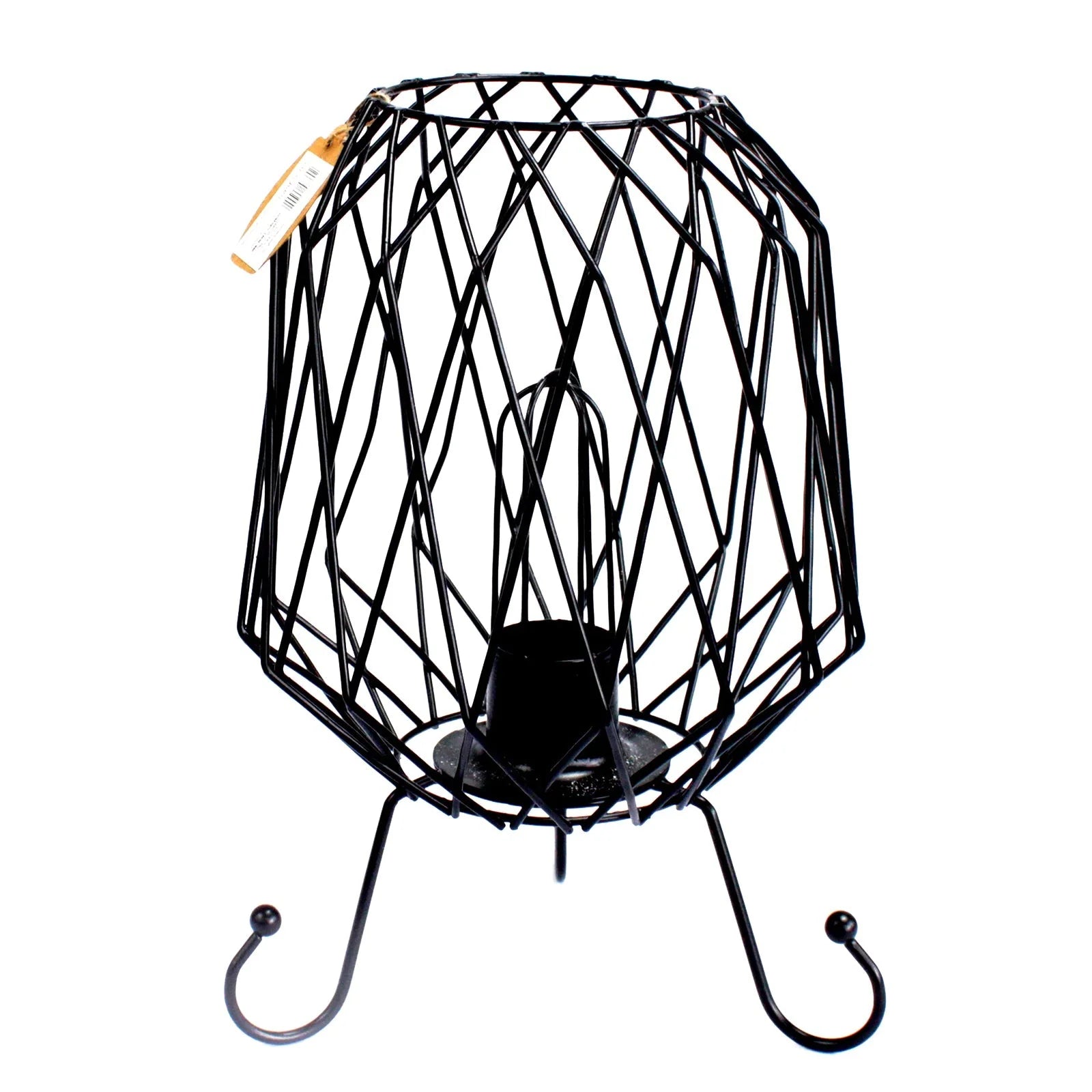 Earthstore® Mesh Salt Rock Brazier, PINK Salt Chunks, Cable & Bulb