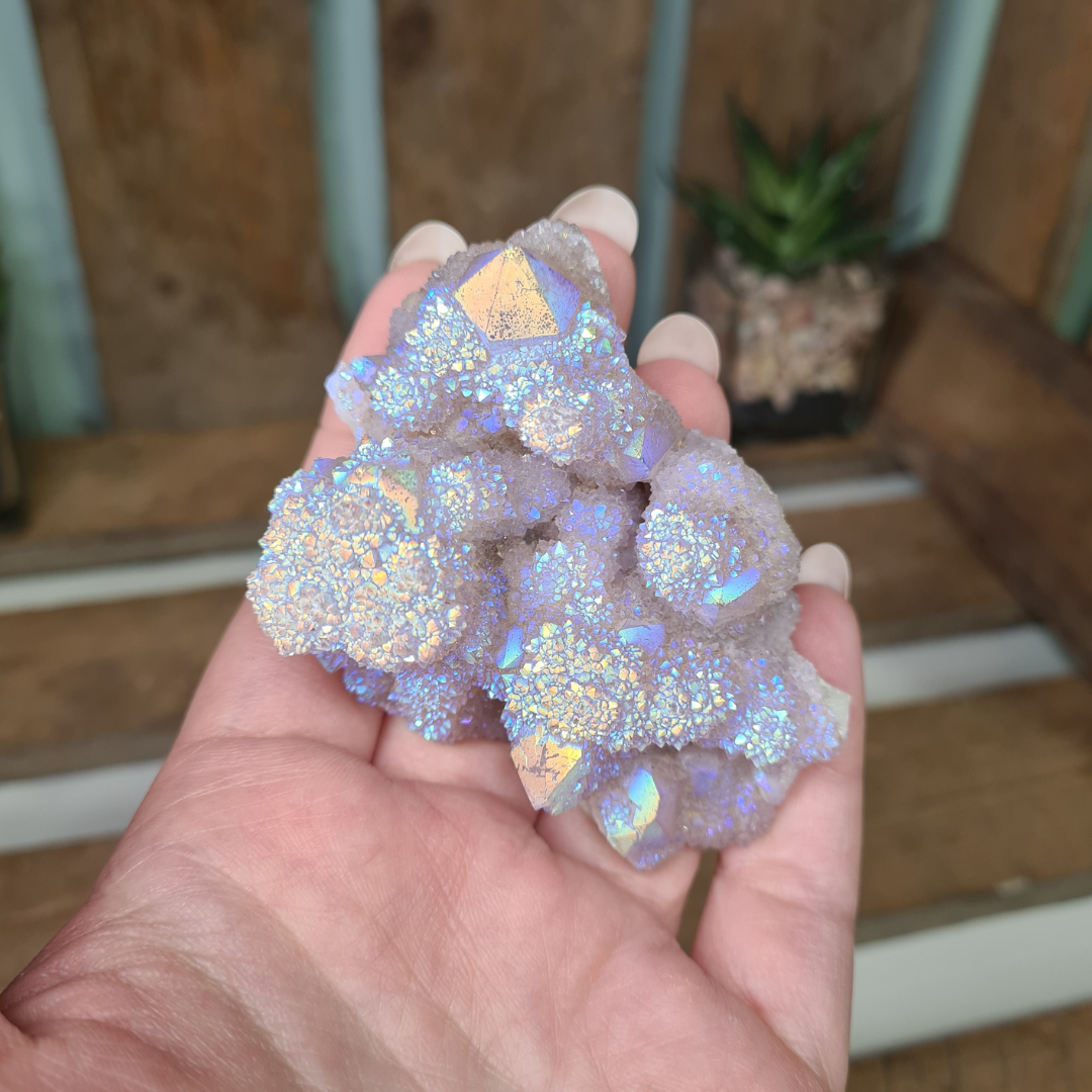Earthstore® Pineapple Cactus Spirit Angel Quartz AURA