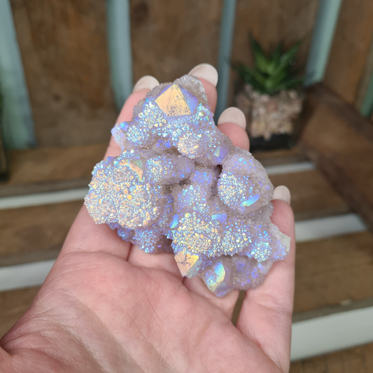Earthstore® Pineapple Cactus Spirit Angel Quartz AURA