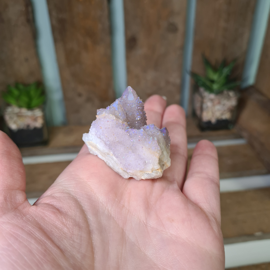 Earthstore® Pineapple Cactus Spirit Angel Quartz AURA