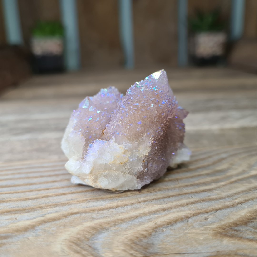 Earthstore® Pineapple Cactus Spirit Angel Quartz AURA
