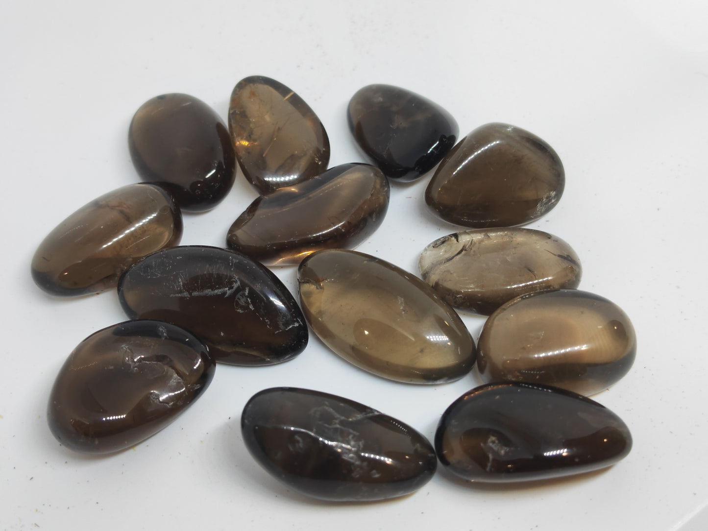 Earthstore® STOCK Smoky (Smokey) Quartz - Tumblestone AA Grade
