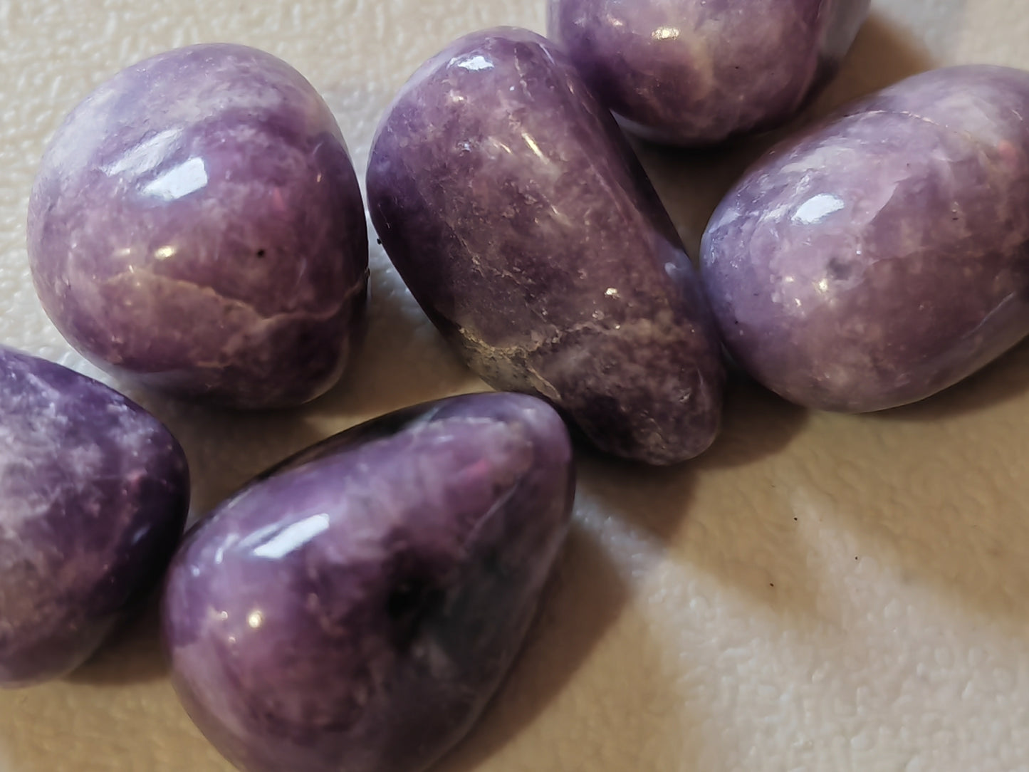 Lepidolite Tumblestone | Crystal of Calm, Transition & Emotional Balance