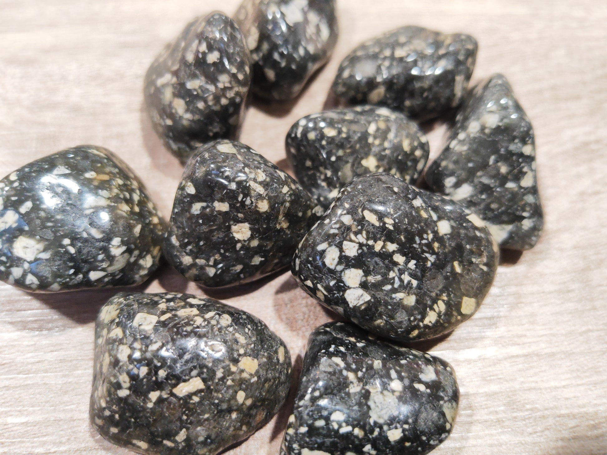 Earthstore® Guinea Fowl Jasper - Tumblestone