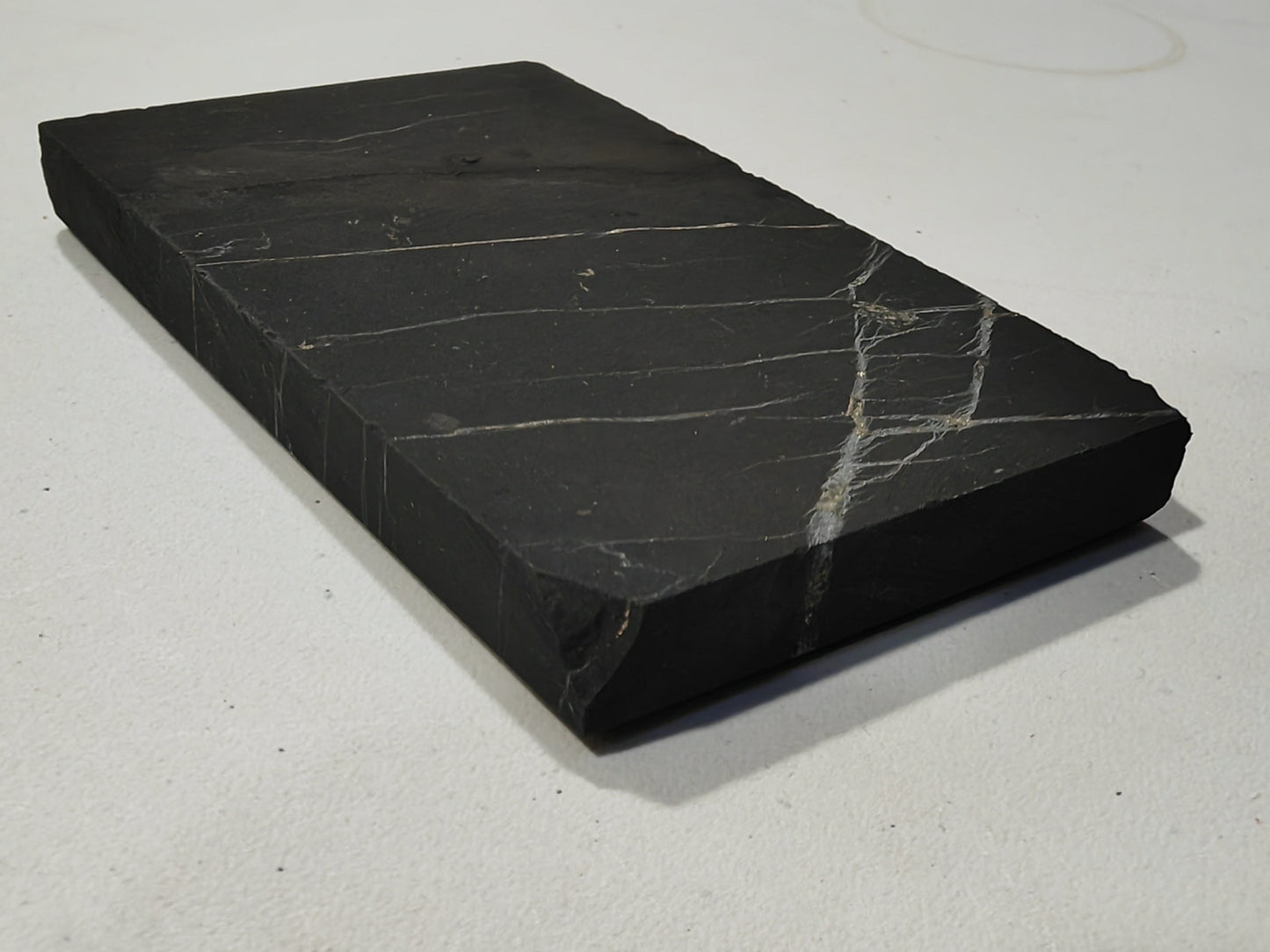 Earthstore® SHUNGITE PLATE - Polished smooth, EMF, Protection, Karelia, Russia C60