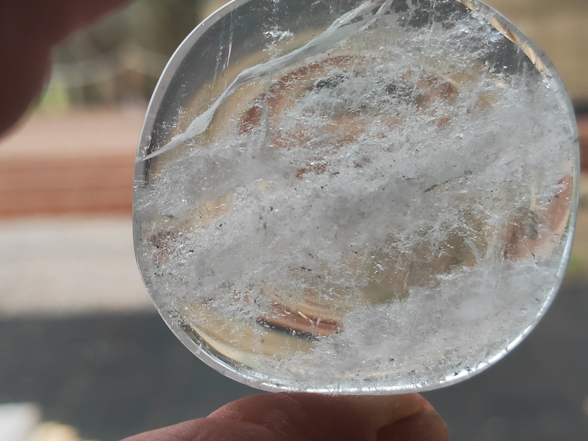 Earthstore® Clear Quartz Palm Stone (AAA Grade)