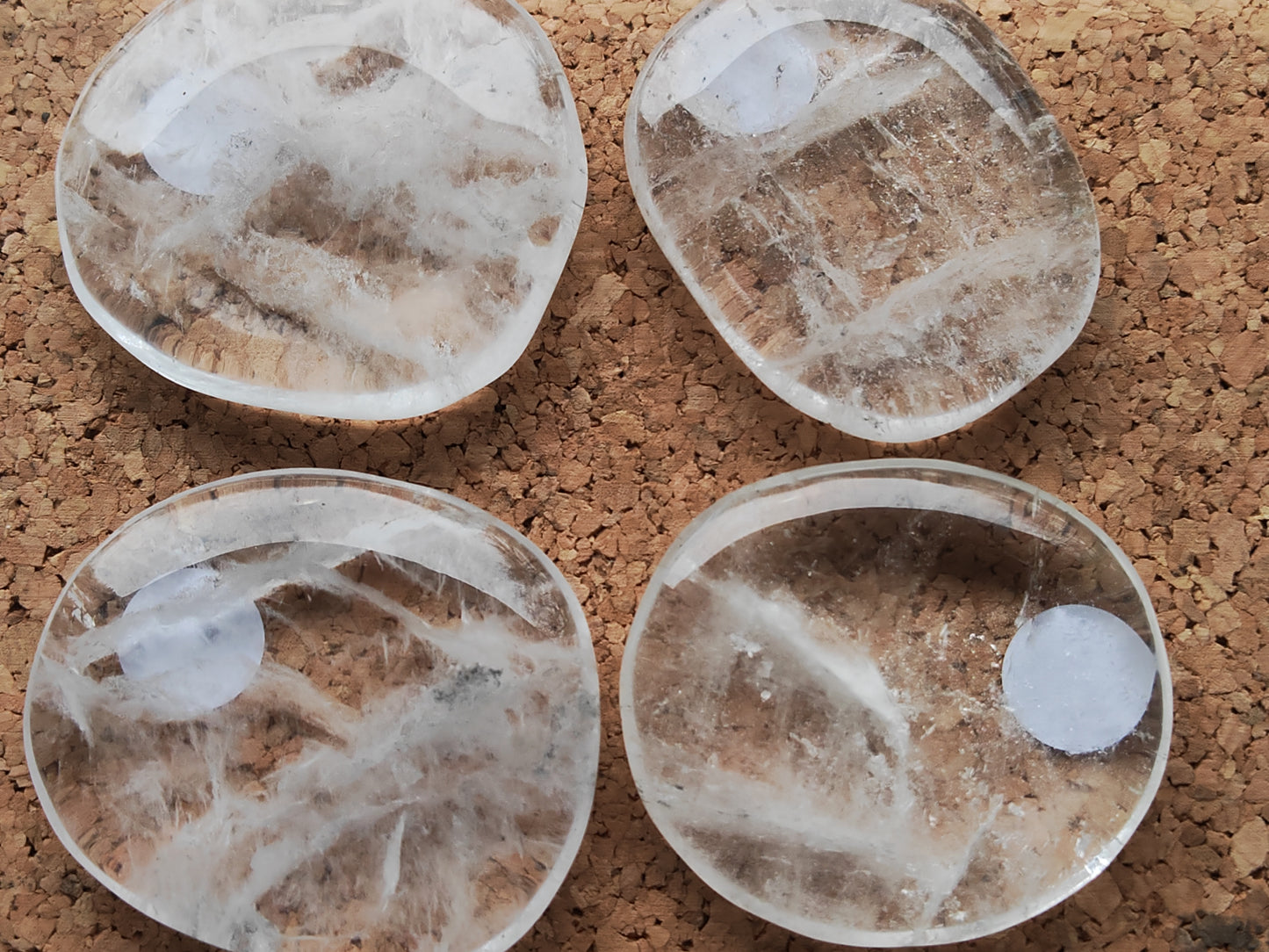 Earthstore® Clear Quartz Palm Stone (AAA Grade)