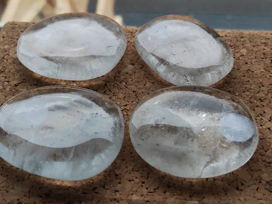 Earthstore® Clear Quartz Palm Stone (AAA Grade)
