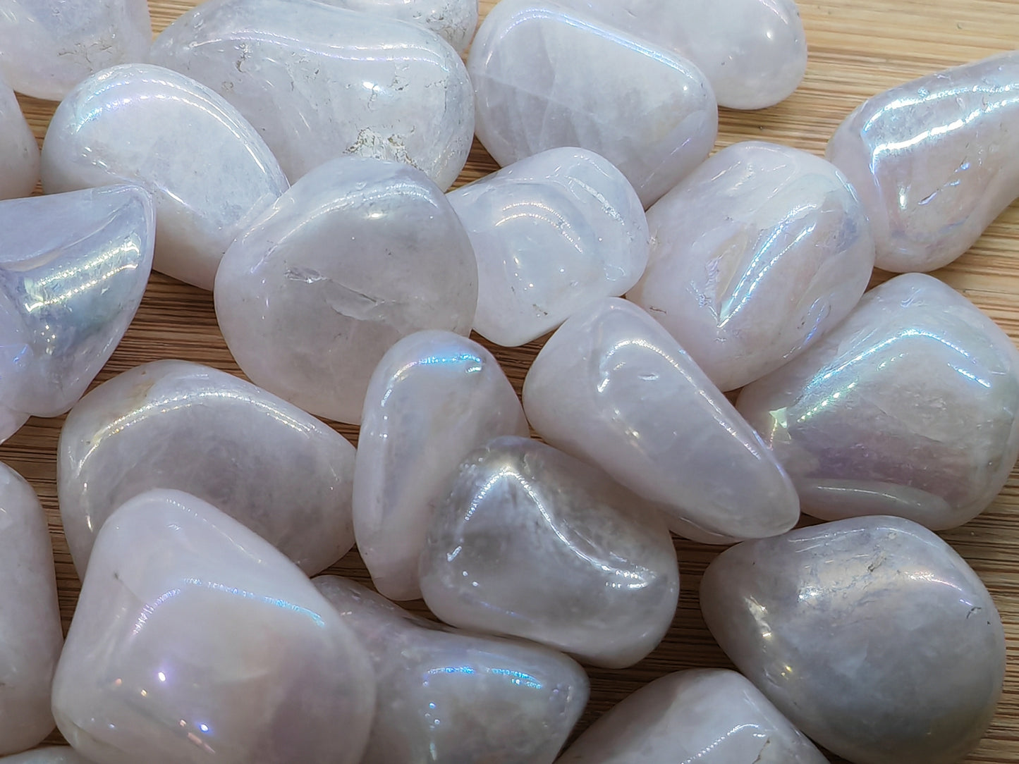 Rose Aura Quartz Tumblestones