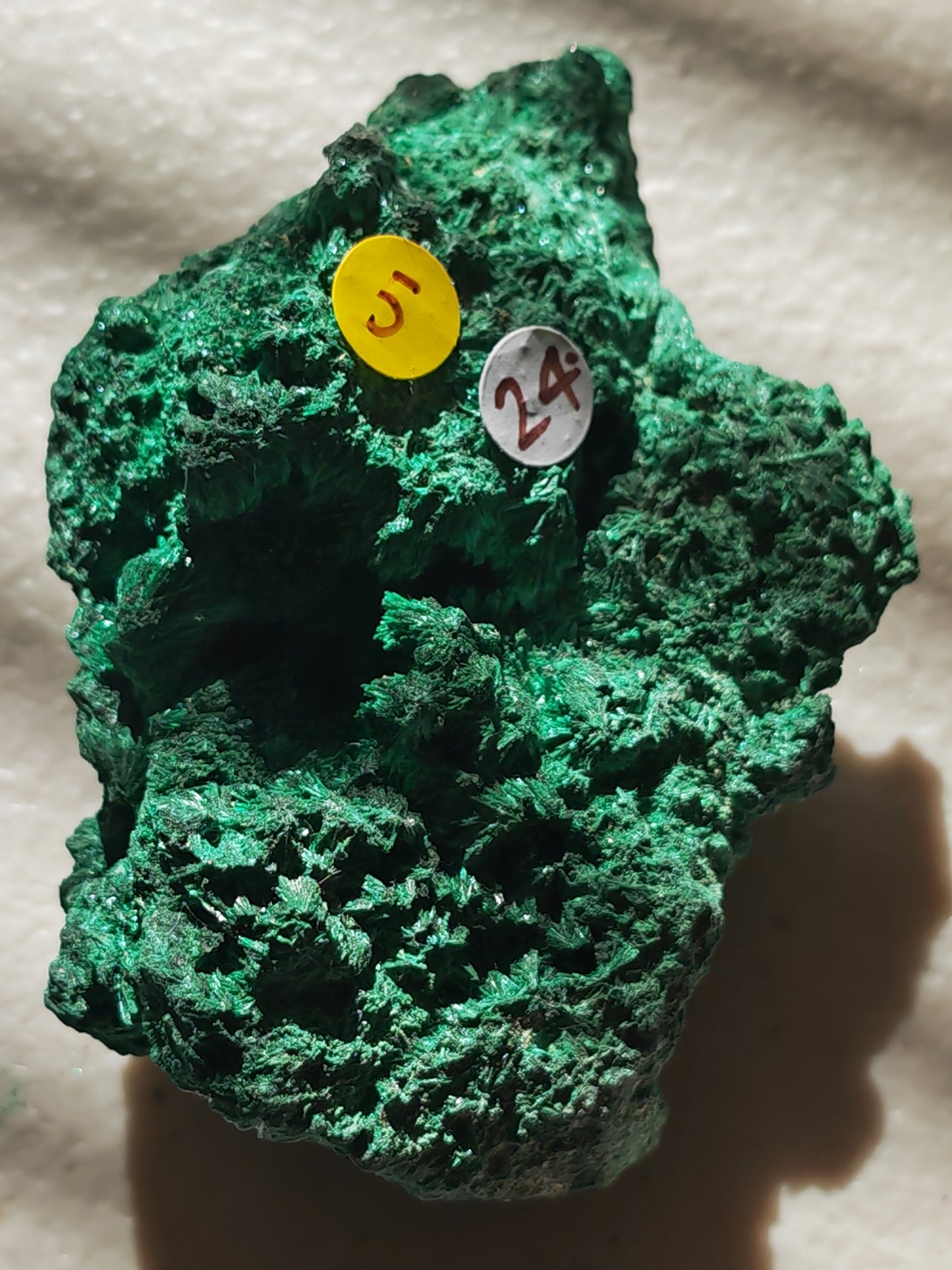 Malachite - Fibrous or Velvet Malachite | Crystal of Transformation, Protection & Heart Healing
