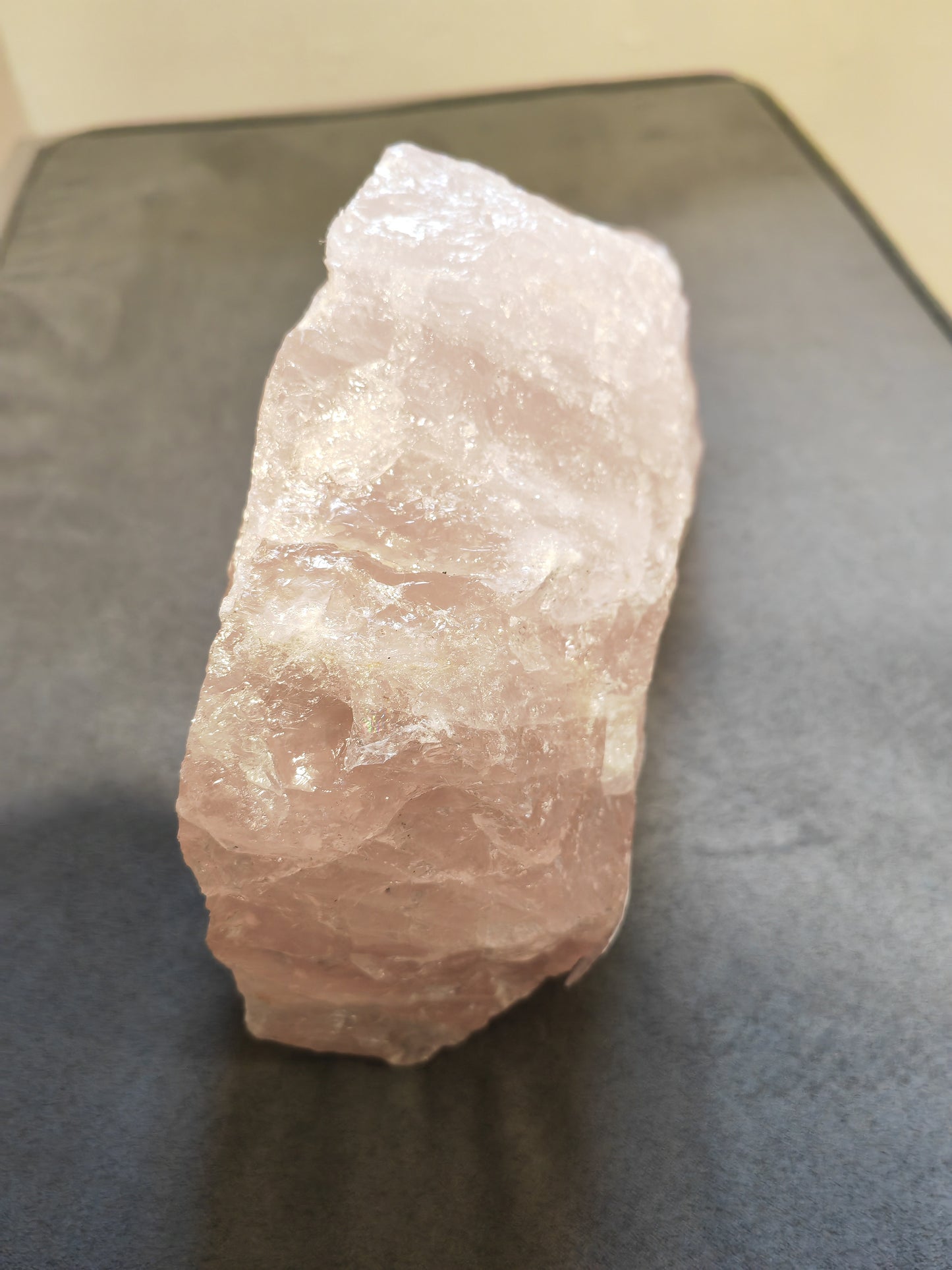 Rose Quartz AA Huge Display Natural Chunk - 5.1Kg,  260mm x 150mm - Madagascar