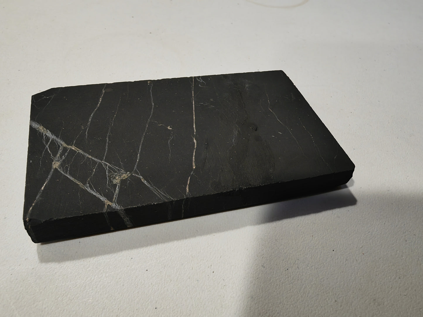 Earthstore® SHUNGITE PLATE - Polished smooth, EMF, Protection, Karelia, Russia C60