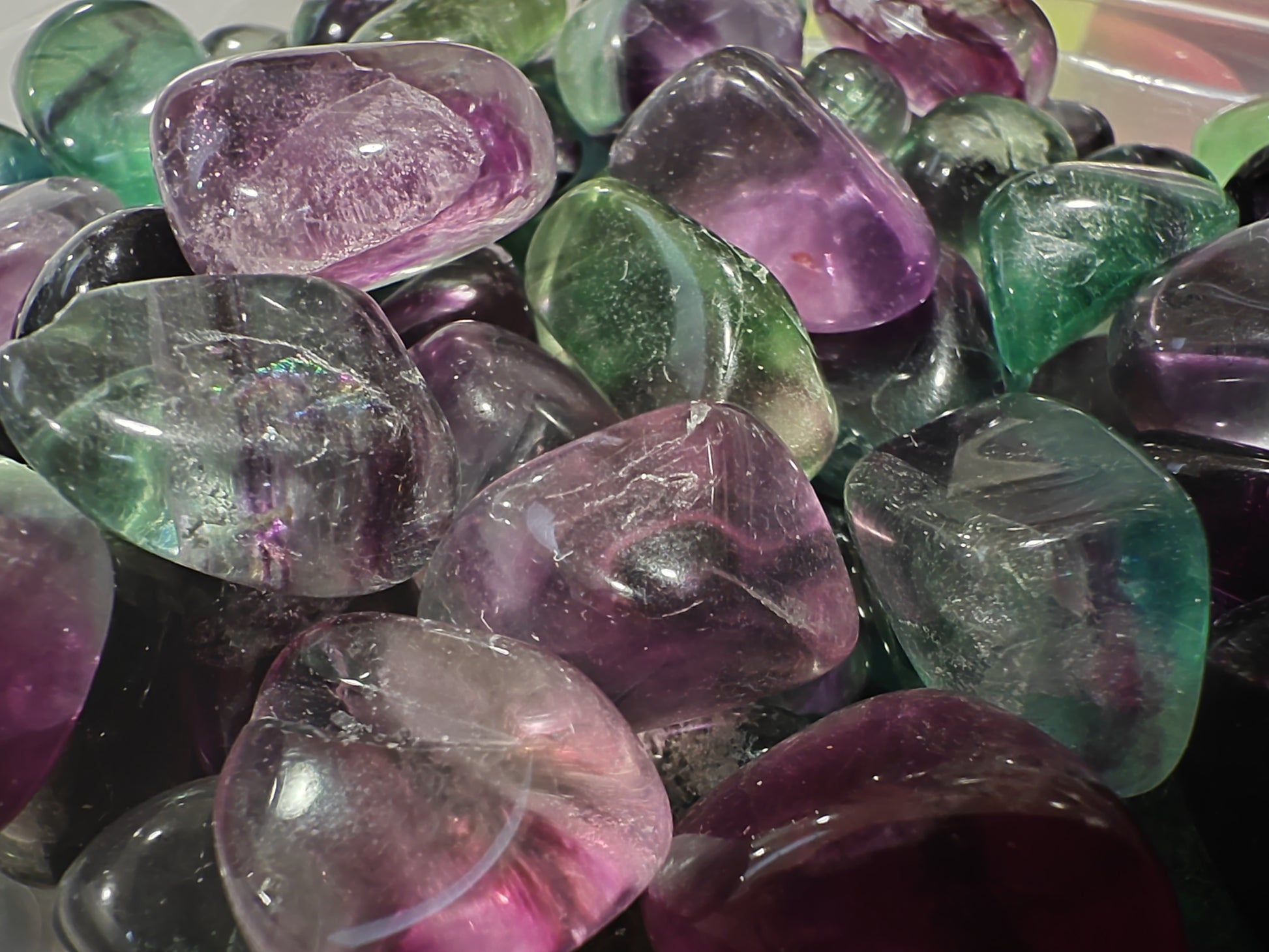 Earthstore® Fluorite - Tumblestone (Mexico) (High Grade Quality)