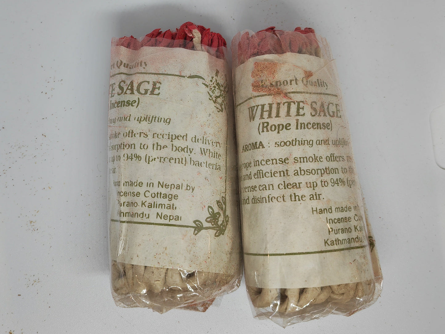 Earthstore® White Sage Rope Incense ROPE Apx 39 ropes per pack