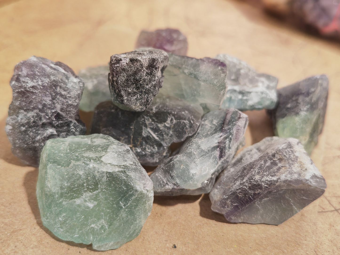 Earthstore® Fluorite - Raw Natural Crystal (Mexico) High Grade Quality
