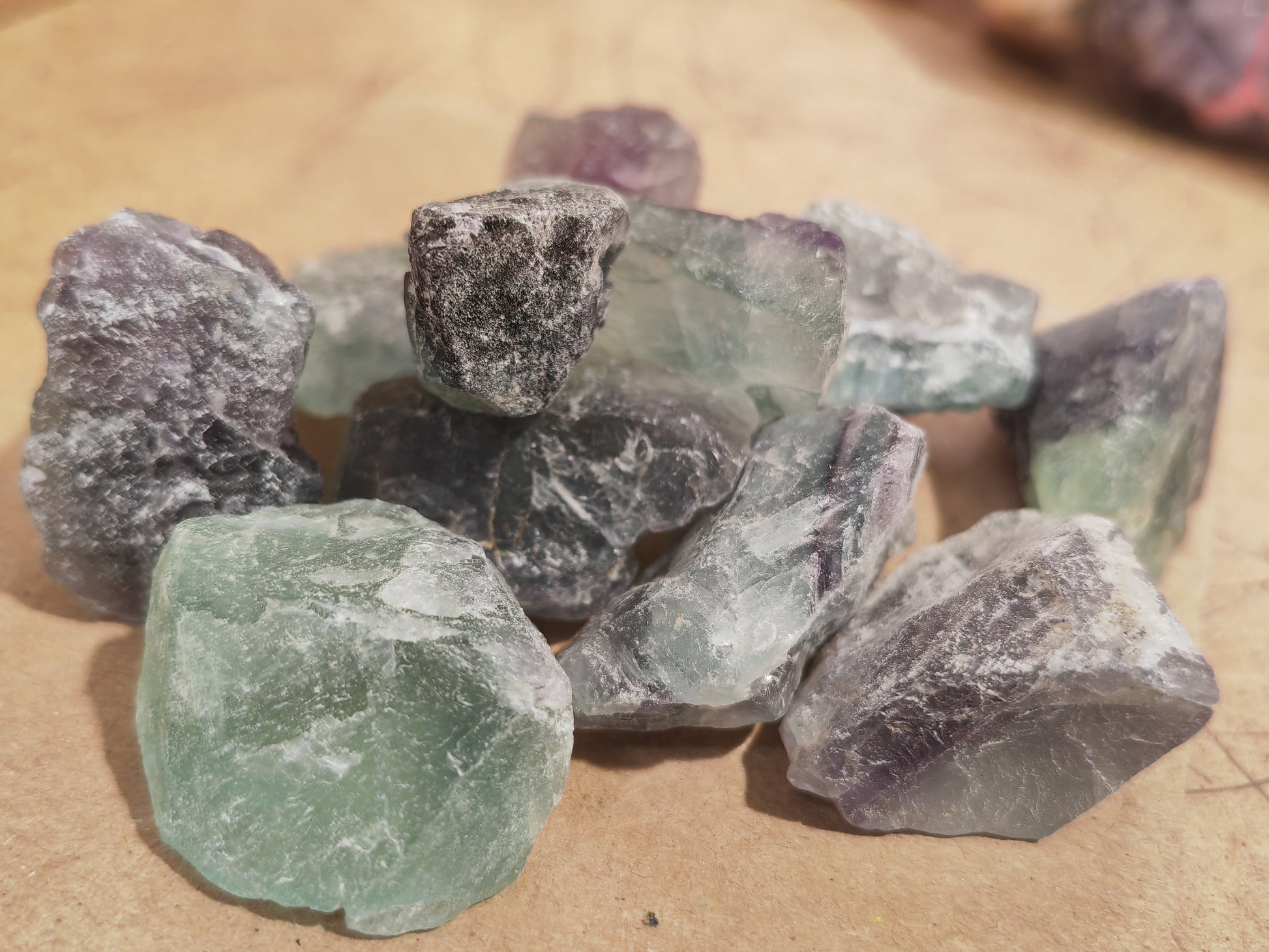 Earthstore® Fluorite - Raw Natural Crystal (Mexico) High Grade Quality