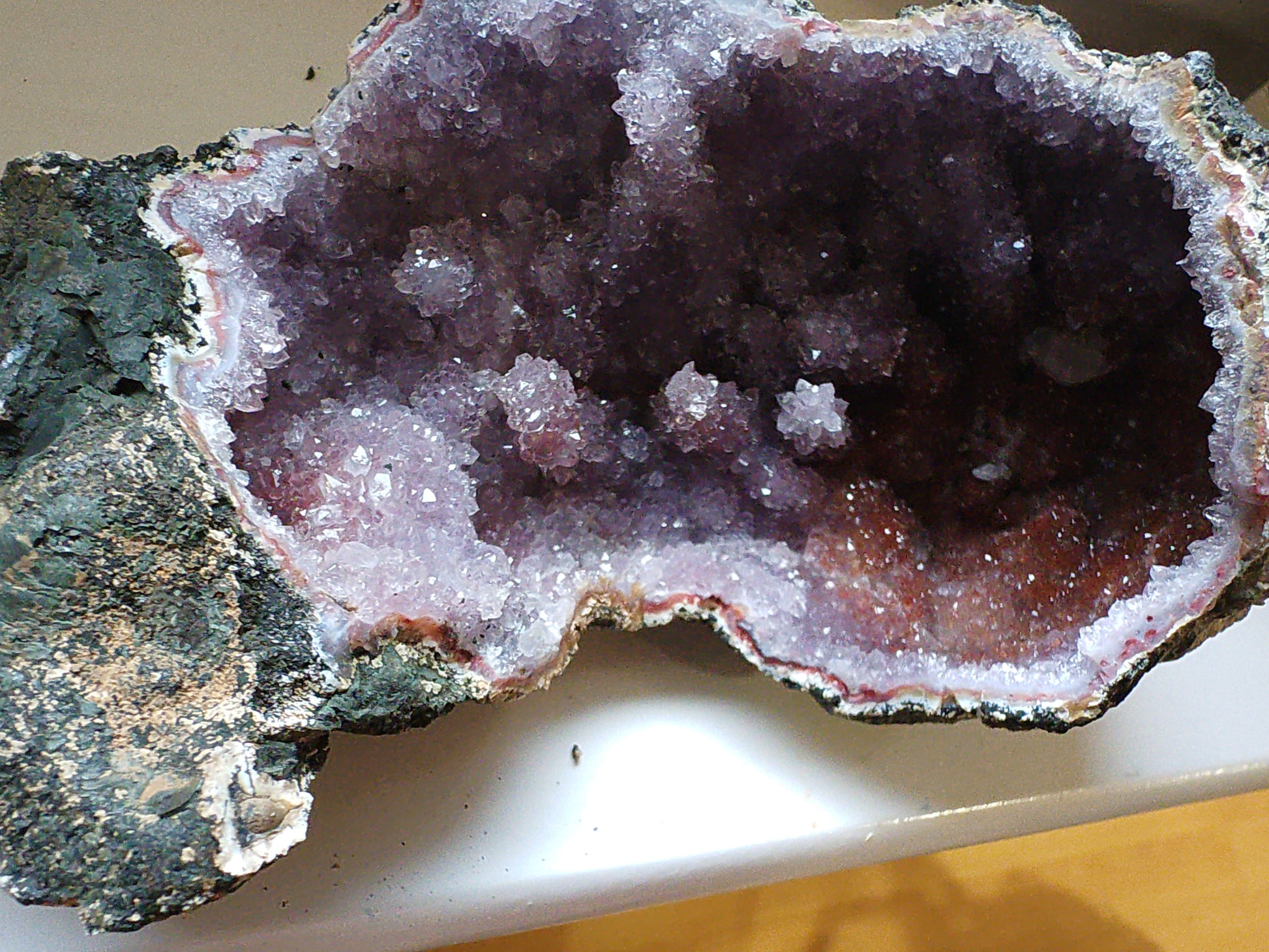 Earthstore® Spirit Cactus Faerie (Fairy) Angel Quartz Geode (170x160x80mm)