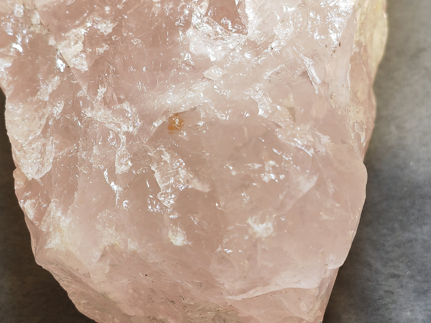 Rose Quartz AA Huge Display Natural Chunk - 5.1Kg,  260mm x 150mm - Madagascar