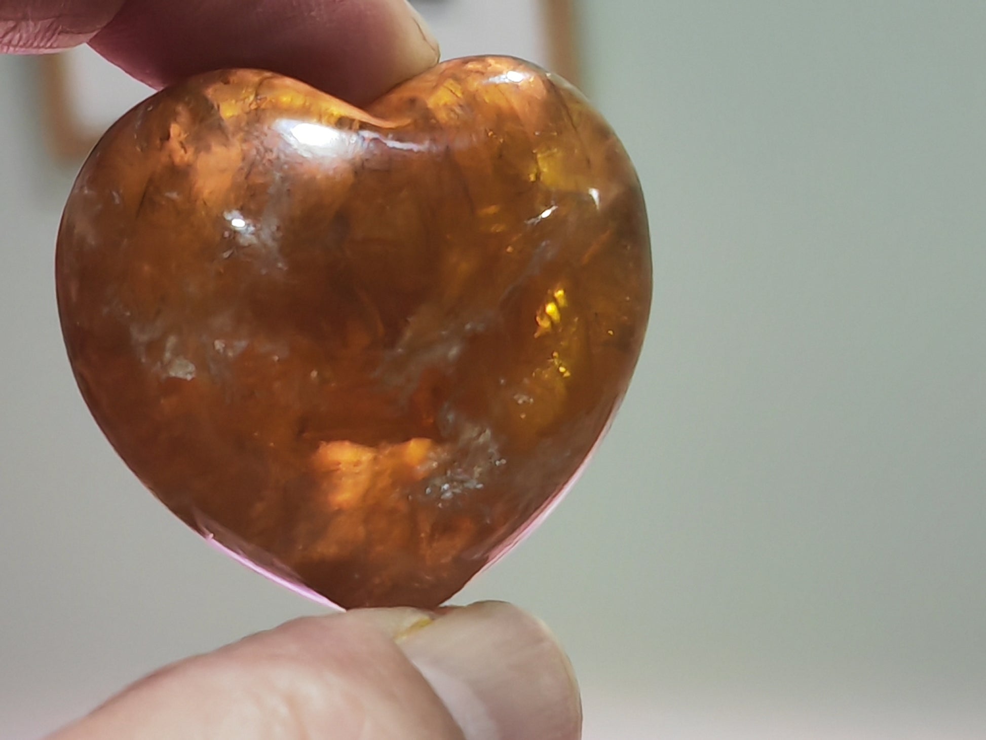 Earthstore® Poppy Jasper - Heart 40mm