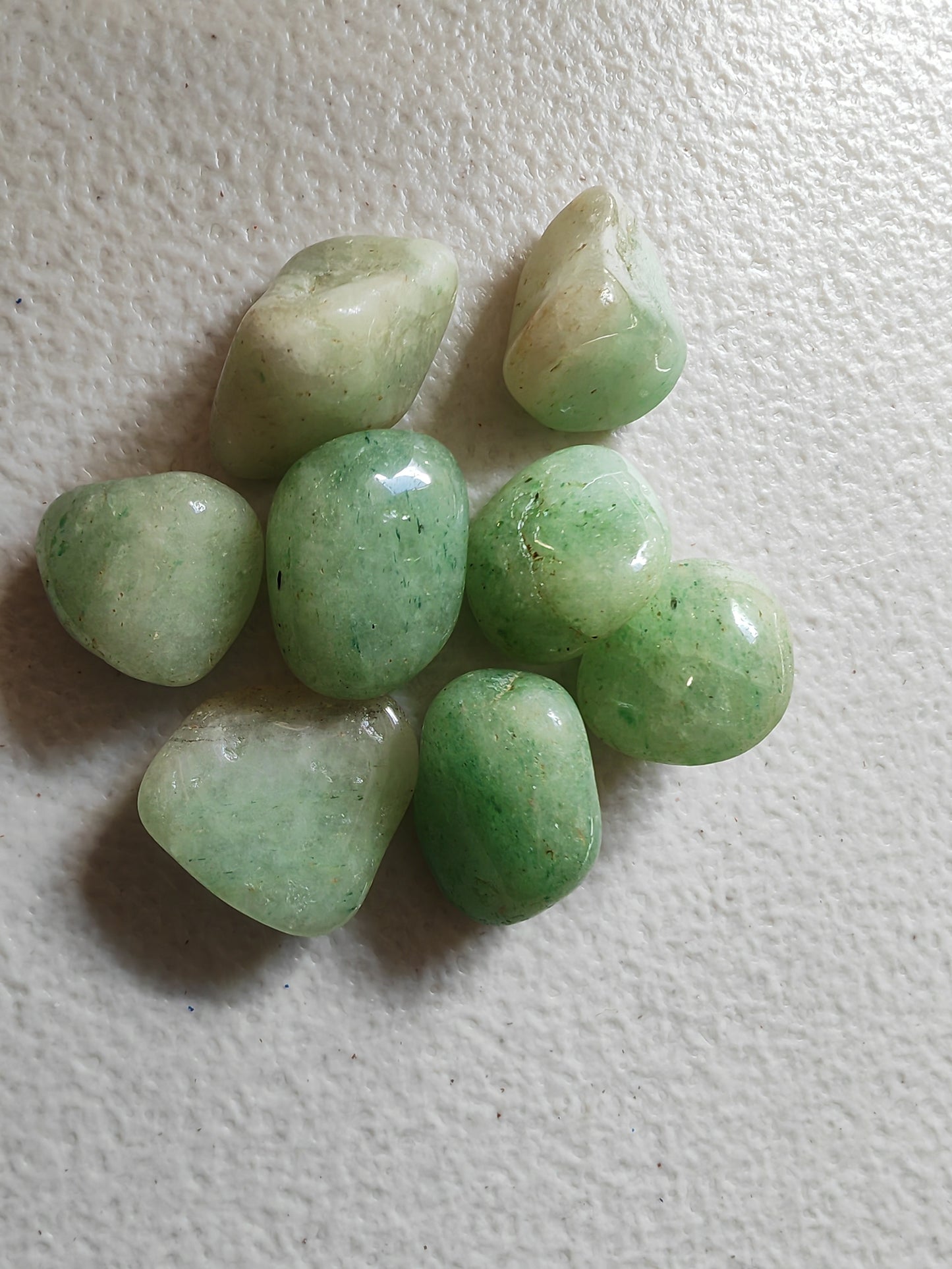 Aventurine Green - Tumblestone  AA Grade 3 sizes