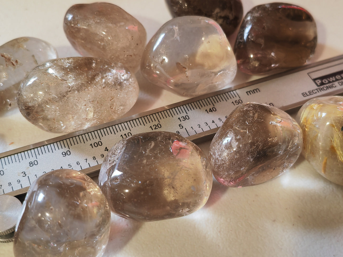 Smoky (Smokey) Quartz - Tumblestone A Grade - BRAZIL